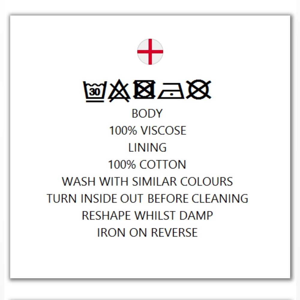 ASOS drapey button side split in cream. Size 4 cotton lining - Picture 9 of 10